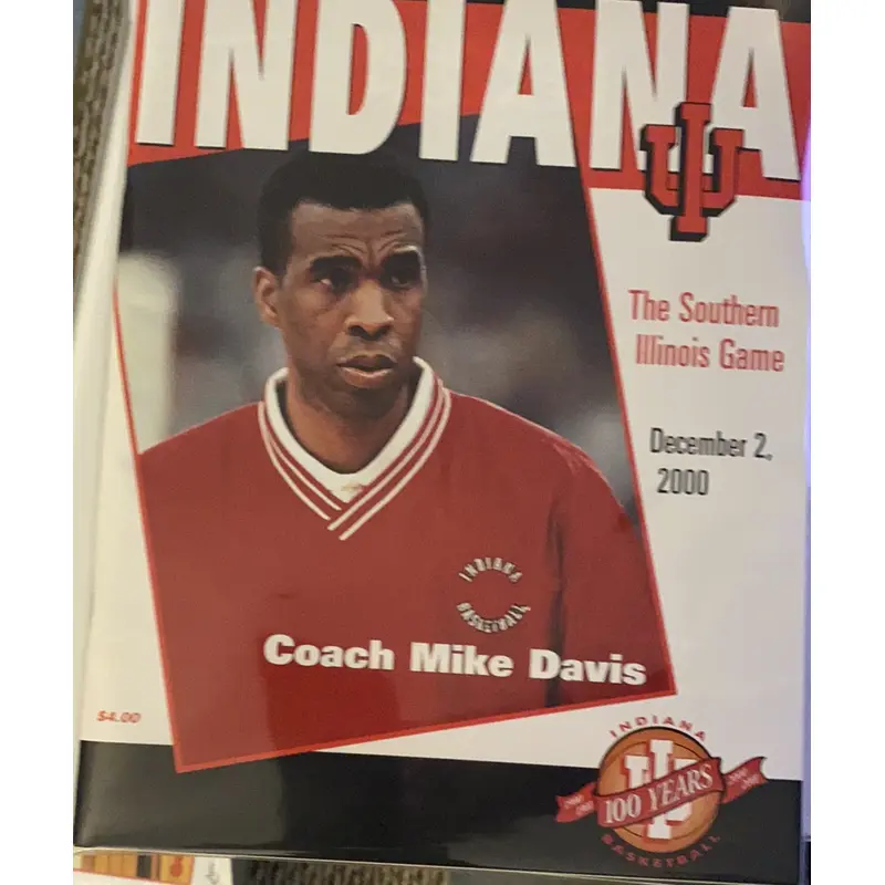 2000 Southern Illinois vs Indiana University Basketball Program