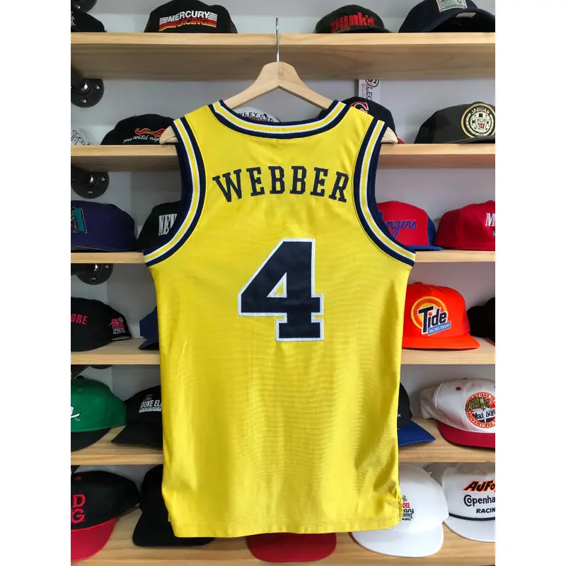 Vintage Nike Michigan Wolverines Chris Webber Authentic Jersey Size 36