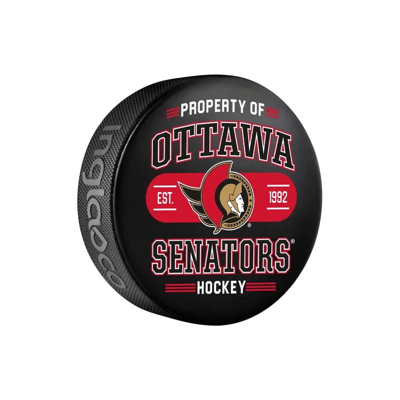 NHL Ottawa Senators Property Of Souvenir Collector Hockey Puck