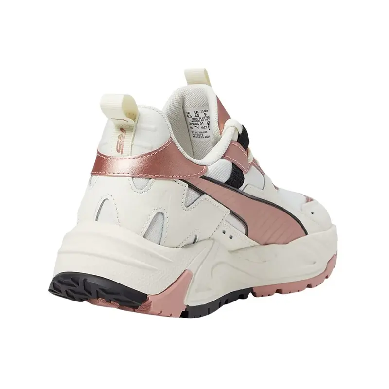 PUMA WOMENS SHOE WHITE RS-TRCK METALLIC WMNS 391608 01