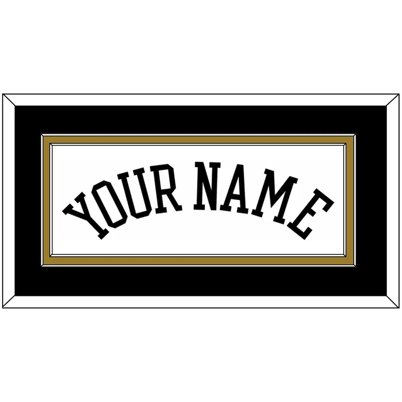 Wake Forest Basketball Name - Home White (2006-2009) - Double Mat 2