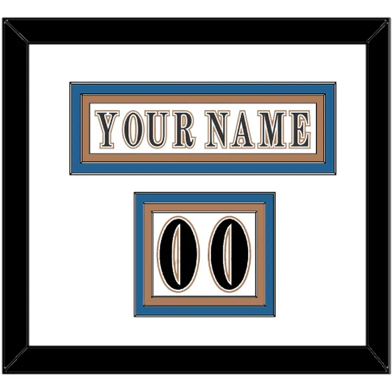 Washington Nameplate & Number (Shoulder) - Home White (1995-2007) - Triple Mat 1