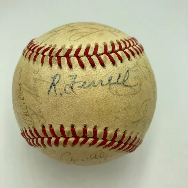 1940's-1950's Boston Red Sox Legends Multi Signed Baseball 30 Sigs