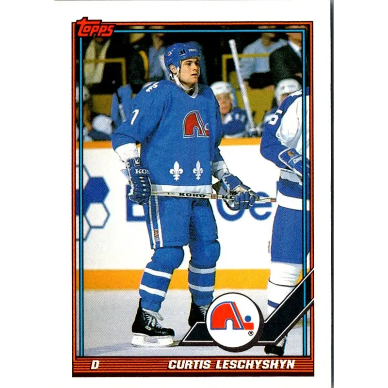 1991 Topps Curtis Leschyshyn #39