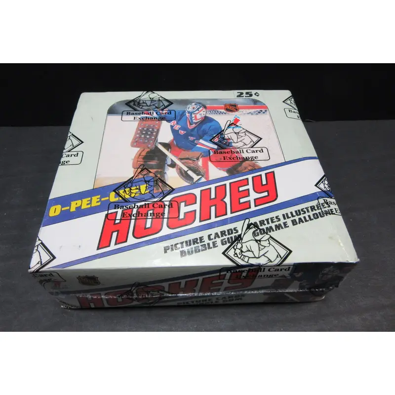 1981/82 OPC O-Pee-Chee Hockey Unopened Wax Box (Authenticate)
