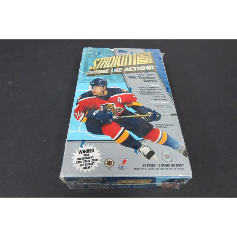 2000/01 Topps Stadium Club Hockey Box (Retail) (24/7)