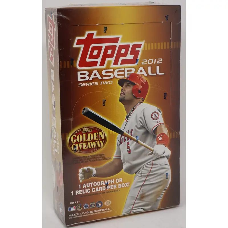 2012 Topps Baseball Series 2 Box (Hobby) (36/10)