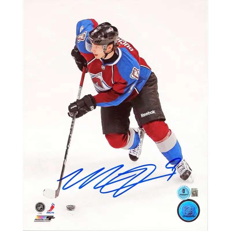 Avalanche Matt Duchene Authentic Signed 8x10 Vertical Photo BAS #BR24951
