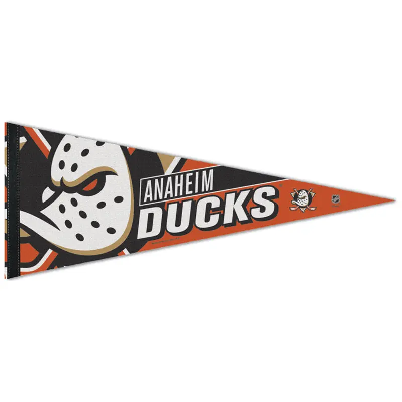 Anaheim Ducks Hockey Premium NHL Hockey Logo-Style Felt Pennant - Wincraft Inc.