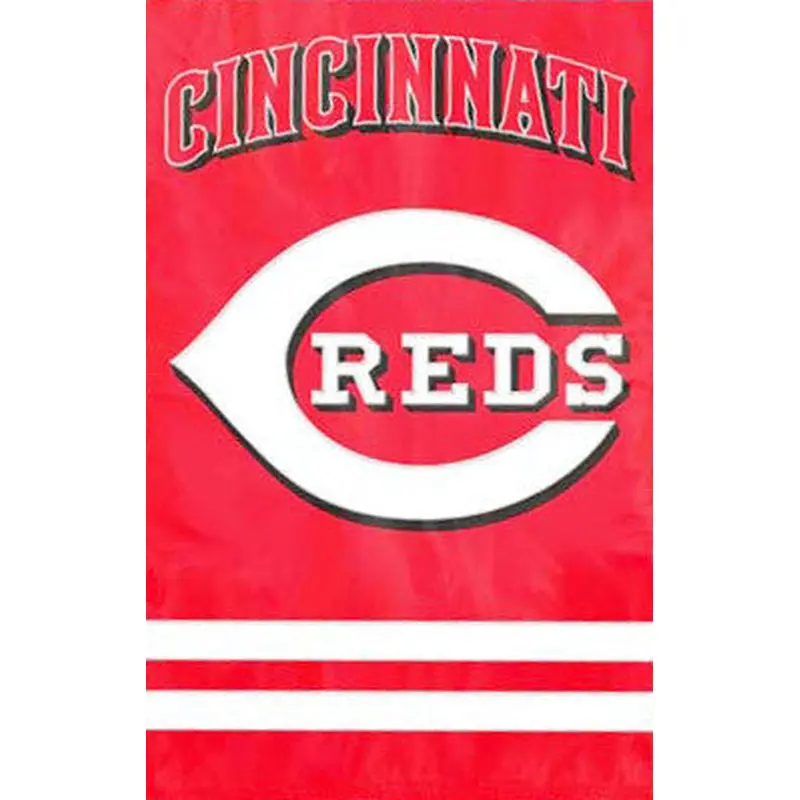 Cincinnati Reds Official Team Applique Banner - Party Animal