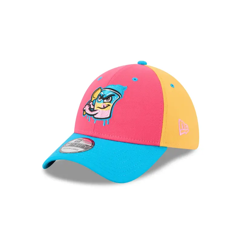 Jacksonville Jumbo Shrimp New Era Honey Drippers Theme Night 39Thirty