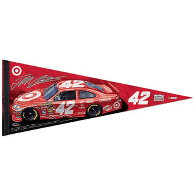 Juan Pablo Montoya NASCAR #42 Target Chevrolet (2011) Premium Pennant