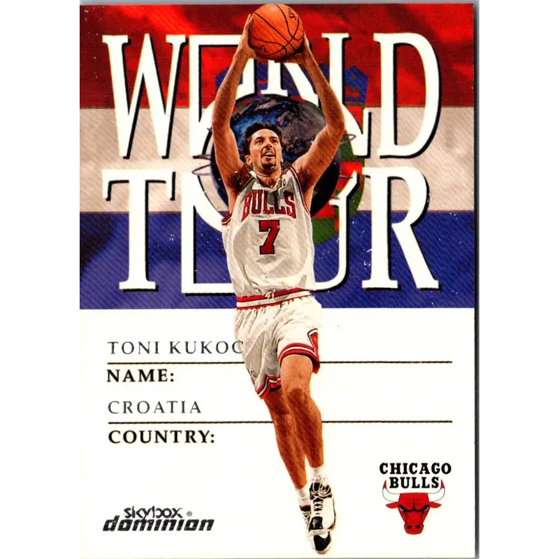 1999 SkyBox Dominion Toni Kukoc #181