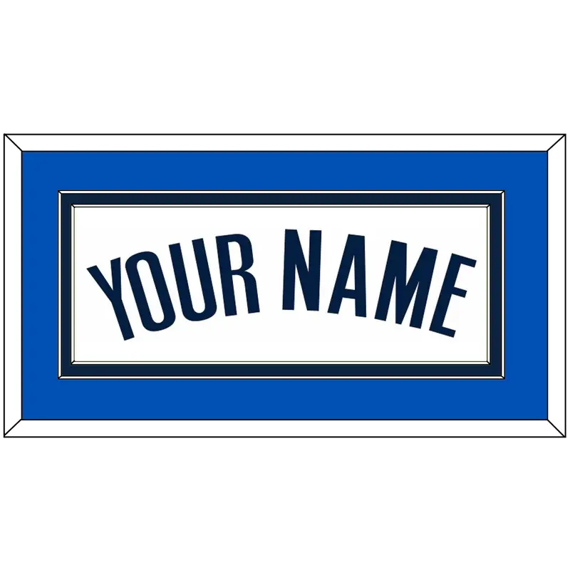 Dallas Name - Home White (2001-2017) - Double Mat 3
