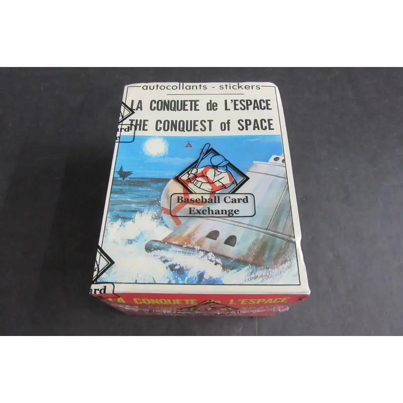 1980 Prodifu Conquest Of Space Unopened Stickers Box (BBCE)