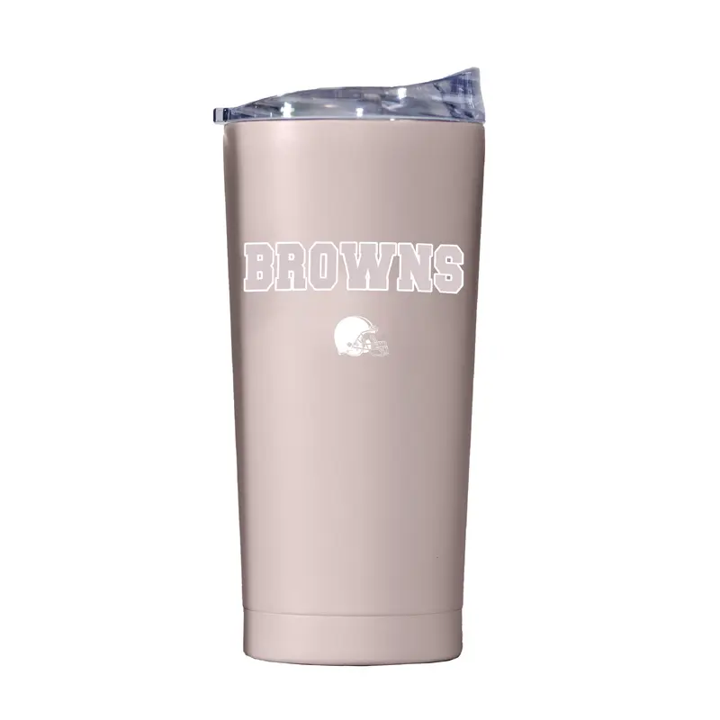 Cleveland Browns 20oz Stencil Powder Coat Tumbler