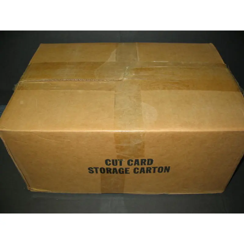 1986 Topps Football Unopened Cut Card Case