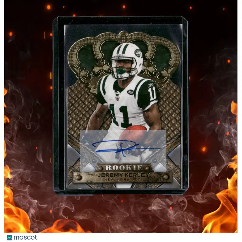 2011 Panini Crown Royale Autographs Jeremy Kerley 064/499 #144