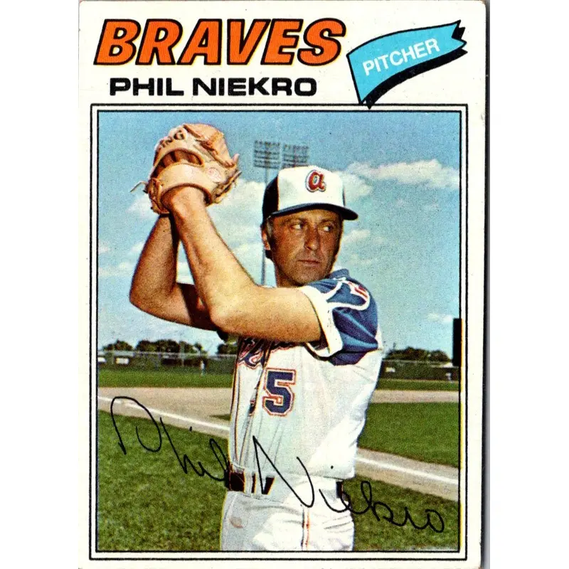 1977 Topps Phil Niekro #615