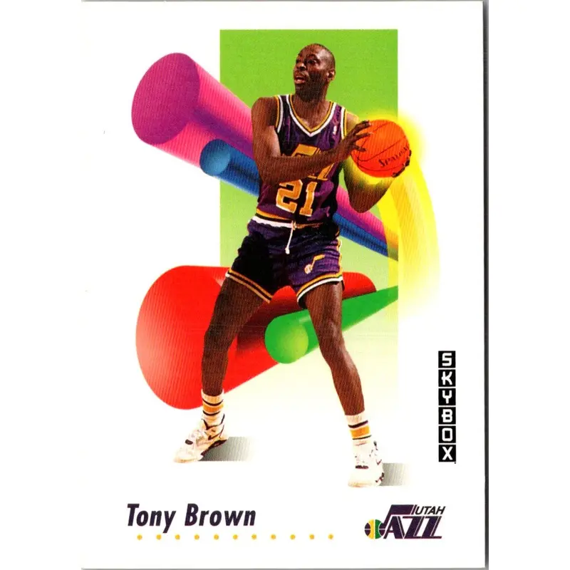 1991 SkyBox Tony Brown #278