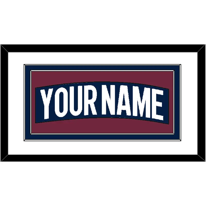 Colorado Nameplate - Alternate Navy - Double Mat 1