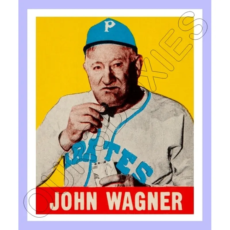 Honus Wagner 1948 Leaf Reproduction Card - 3877