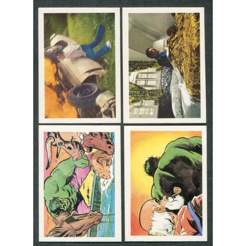 1979 F.K.S. The Incredible Hulk Complete Set (180) NM NM/MT