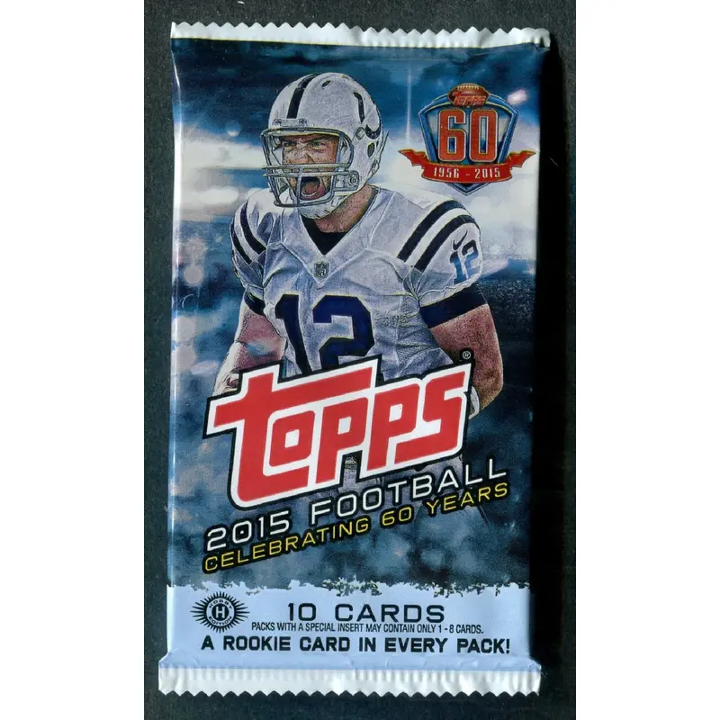 2015 Topps Football Unopened Pack (Hobby) (10)