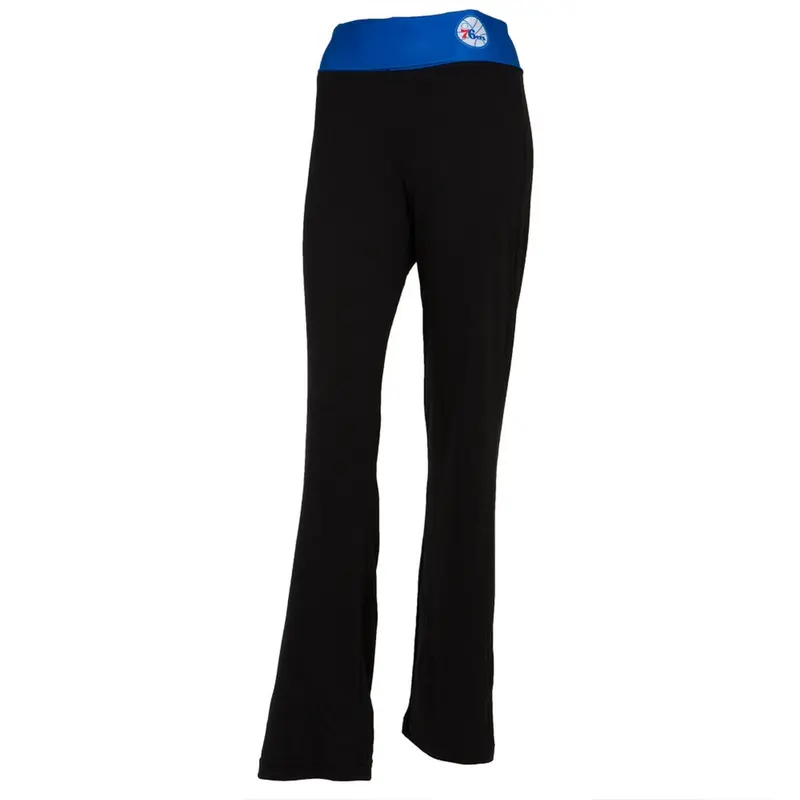 Philadelphia 76ers - Flip Down Waistband Logo Juniors Yoga Pants