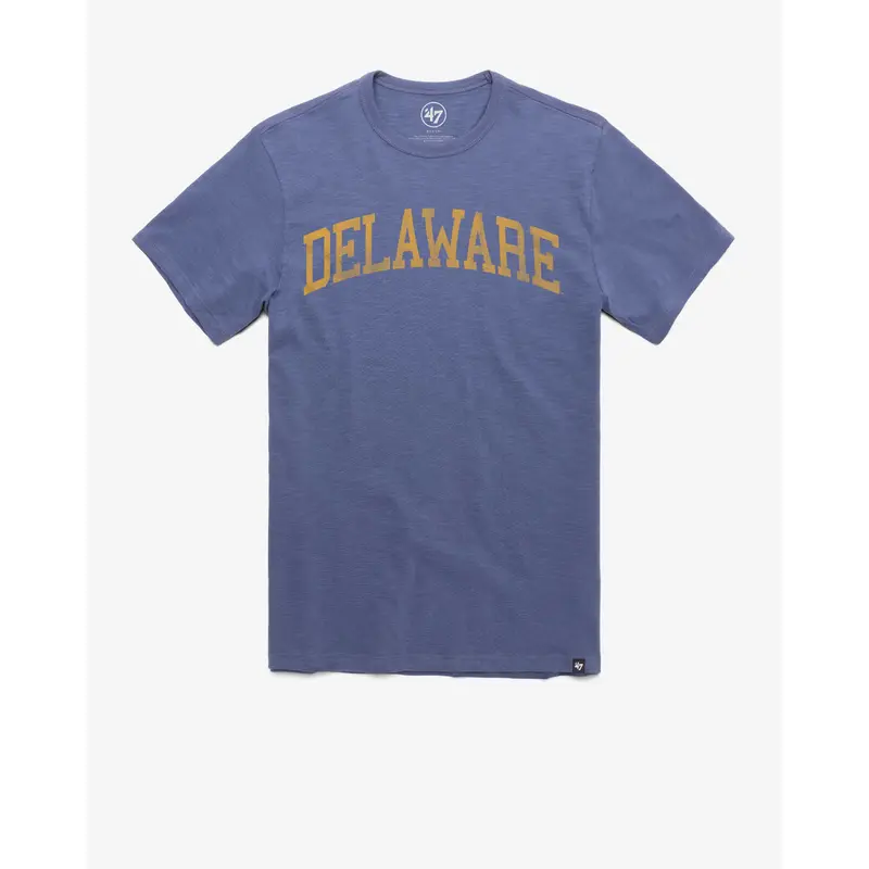 DELAWARE BLUE HENS CLASSIC BLOCK '47 SCRUM TEE