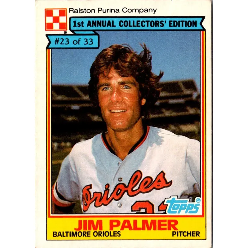 1984 Topps Jim Palmer #23