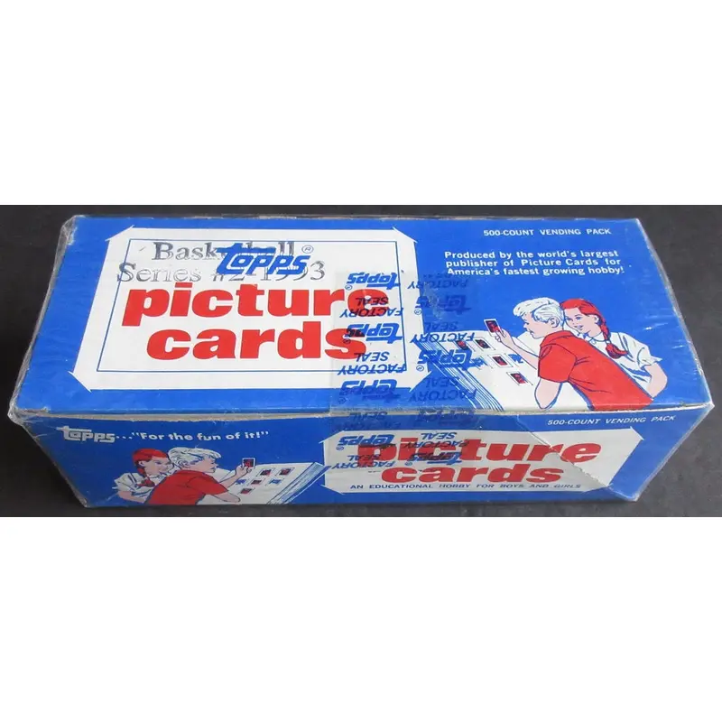 1993/94 Topps Basketball Unopened Series 1 Vending Box (Gold)