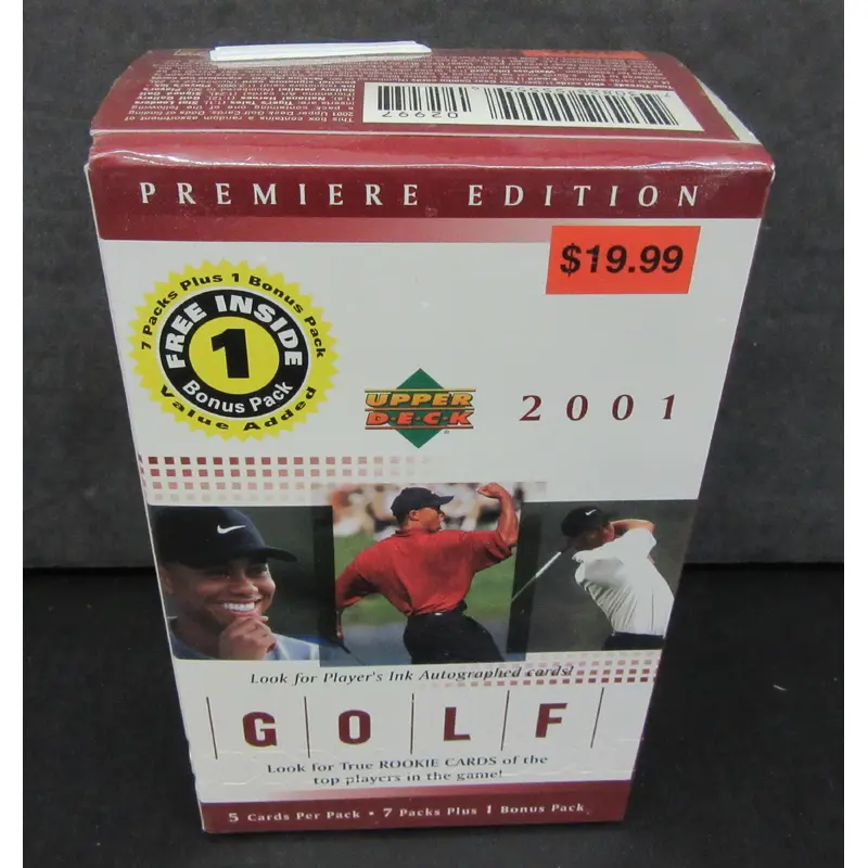 2001 Upper Deck Golf Blaster Box (8/5)