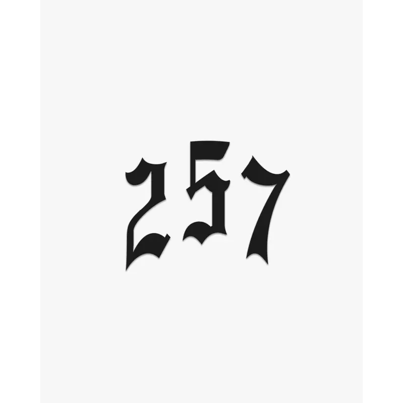 THE (257) VANQUISH PREMIUM DECAL