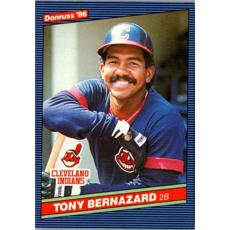1986 Donruss Tony Bernazard #520