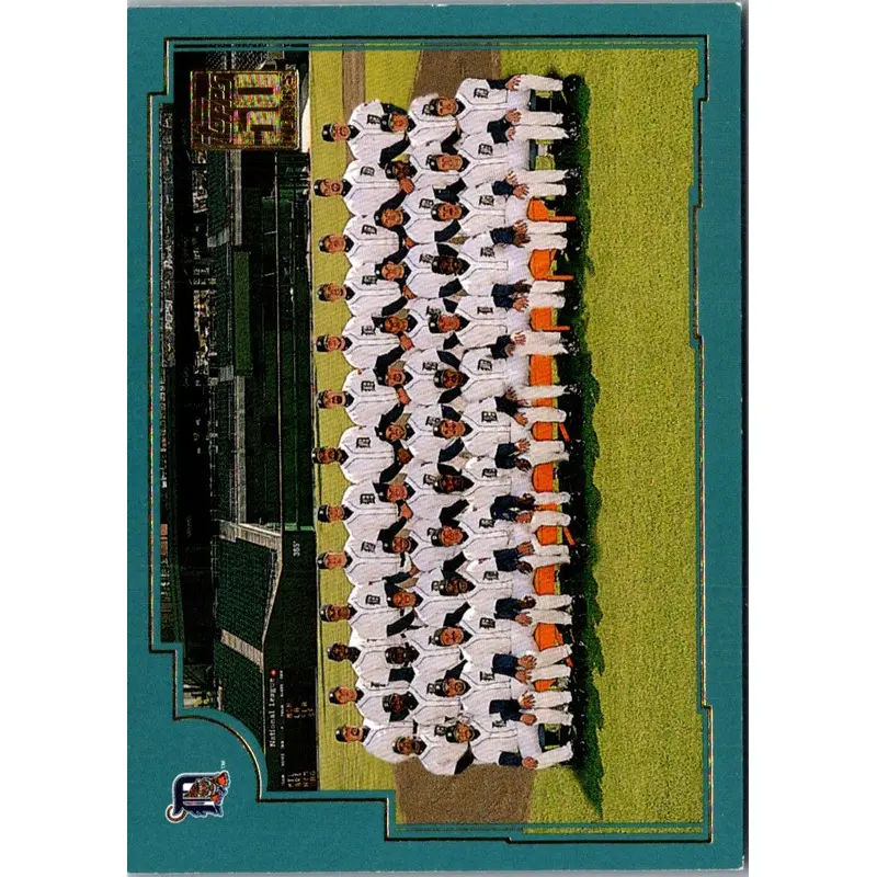 2001 Topps Detroit Tigers #762