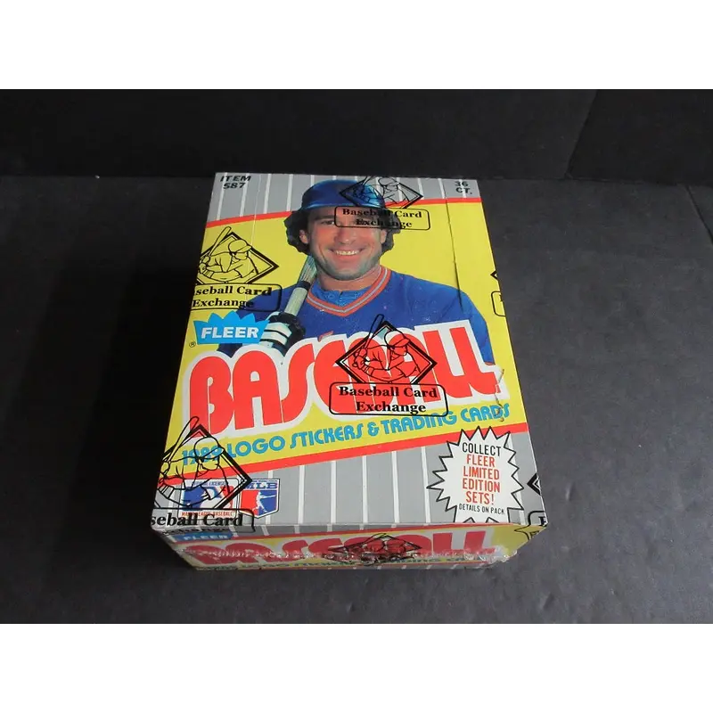 1989 Fleer Baseball Unopened Wax Box (FASC) (Code 90231)