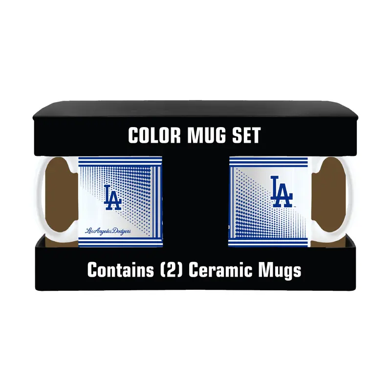 LA Dodgers Hero MUG SET HERO - 2pk