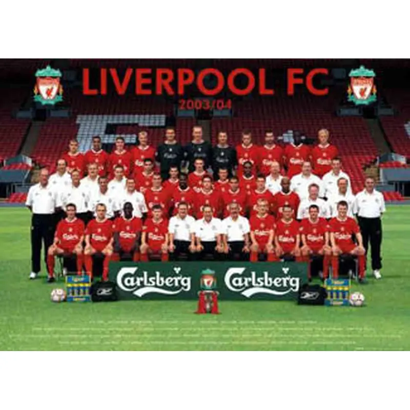 Liverpool FC Team Portrait 2003/04 Poster - GB Posters