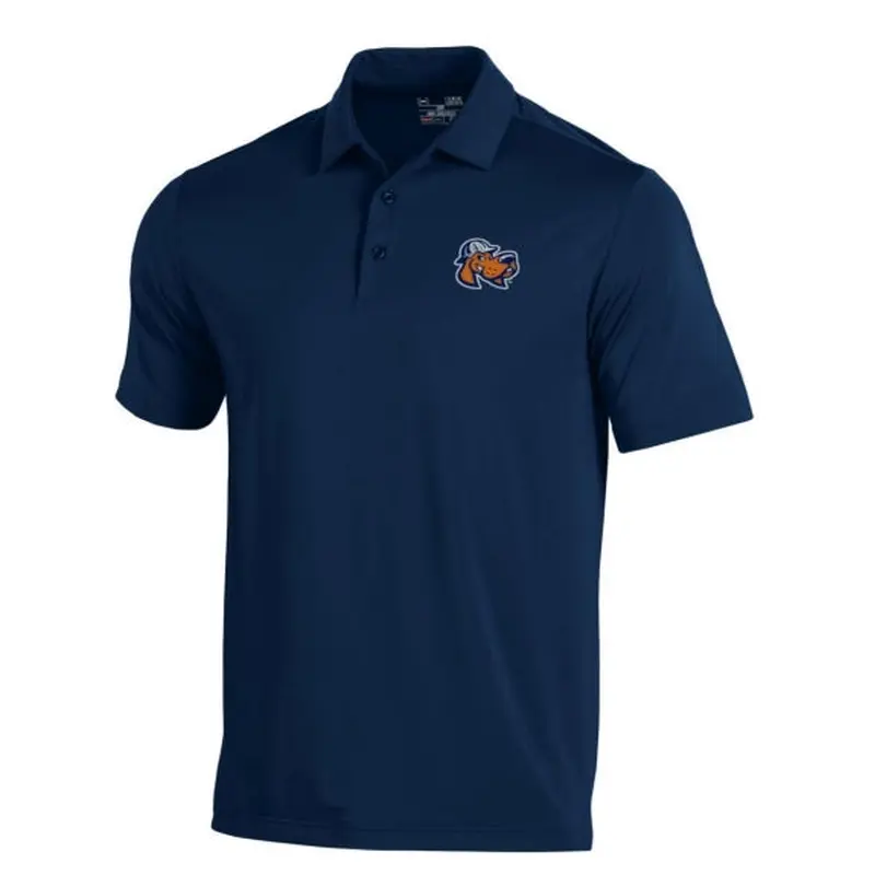 Midland RockHounds Under Armour T2 Green Polo