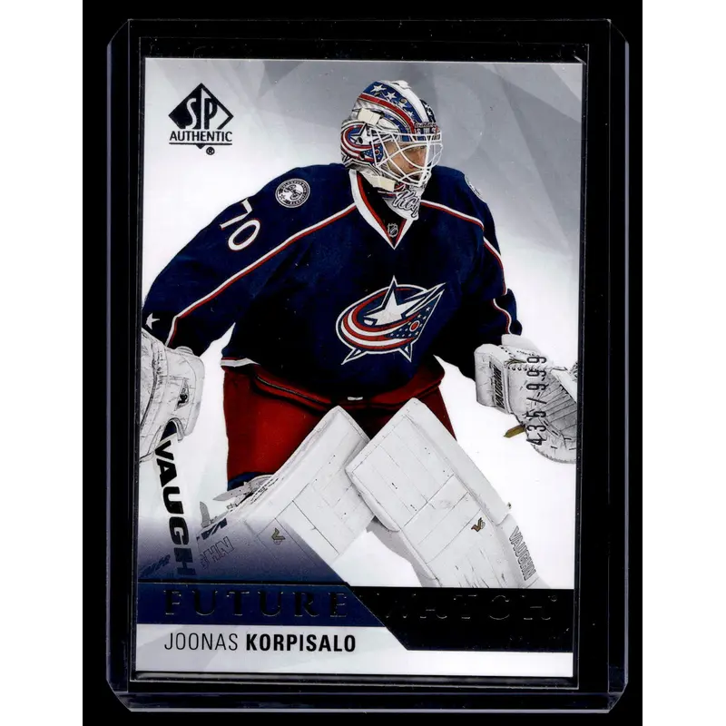 2015-16 Upper Deck SP Authentic - Future Watch - Joonas Korpisalo #213 /999 RC