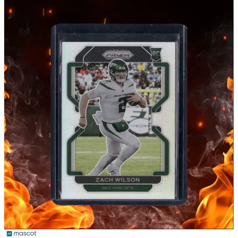 2021 Panini Prizm Zach Wilson Variations Silver Prizm Rookie #V-332