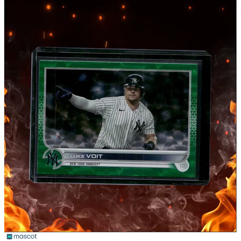 2022 Topps Luke Voit Green Foilboard 081/499 #445