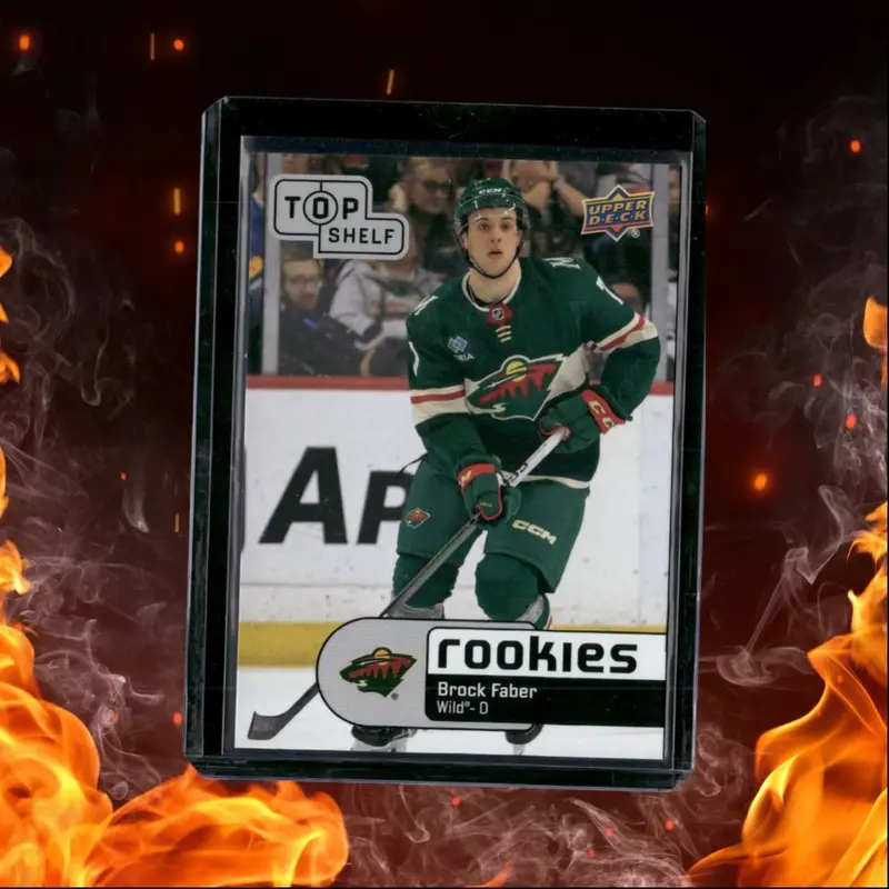 2024-25 Upper Deck The National Brock Faber Top Shelf (C) Rookie #TS-3
