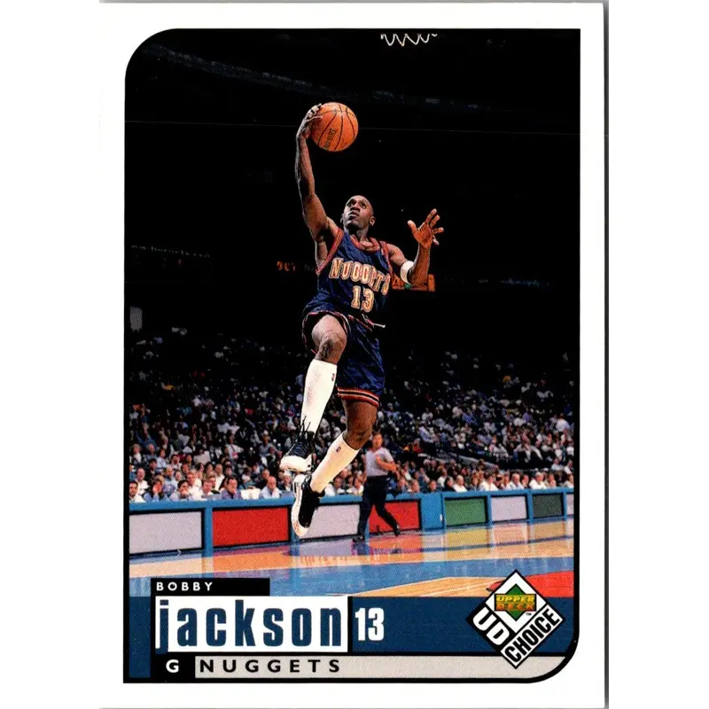 1998 UD Choice Preview Bobby Jackson #34