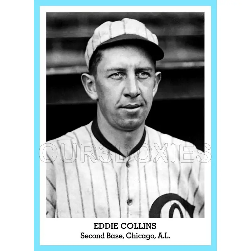 Eddie Collins 1947 Tip Top Bread Custom Card - 3815
