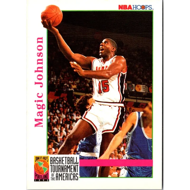 1992 Hoops Magic Johnson #340