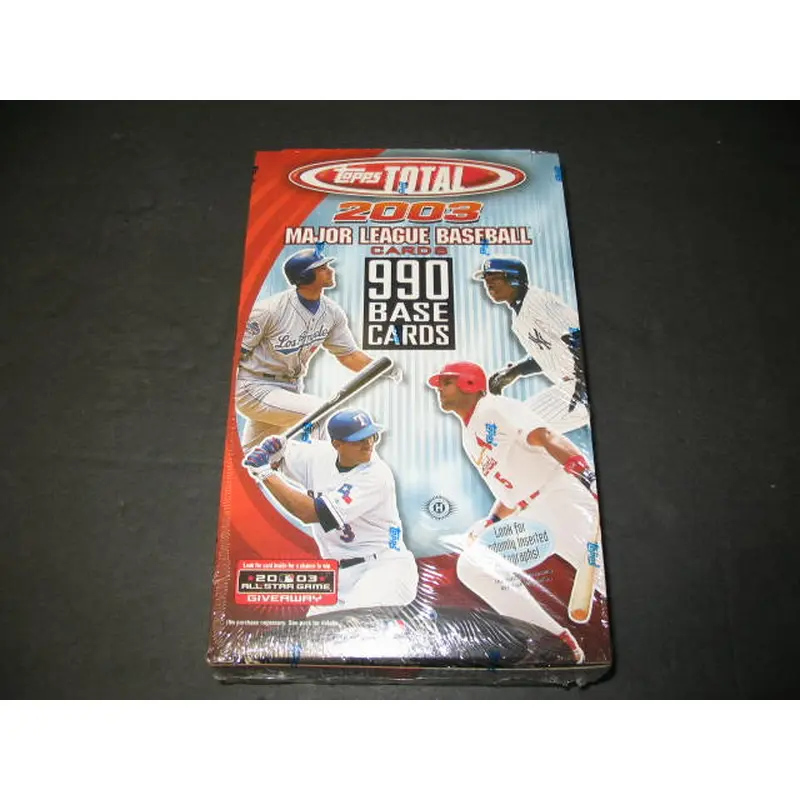 2003 Topps Total Baseball Box (Hobby)