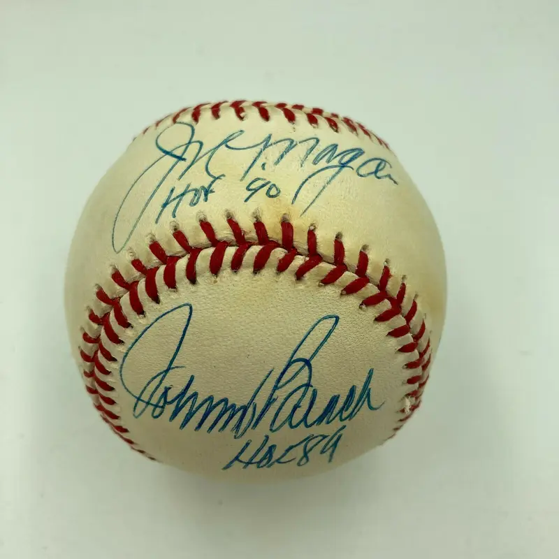 Sparky Anderson Johnny Bench Pete Rose Perez Big Red Machine Signed Baseball JSA