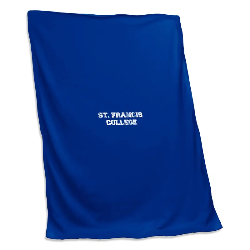 St Francis College Royal Sweatshirt Blanket (Screened)